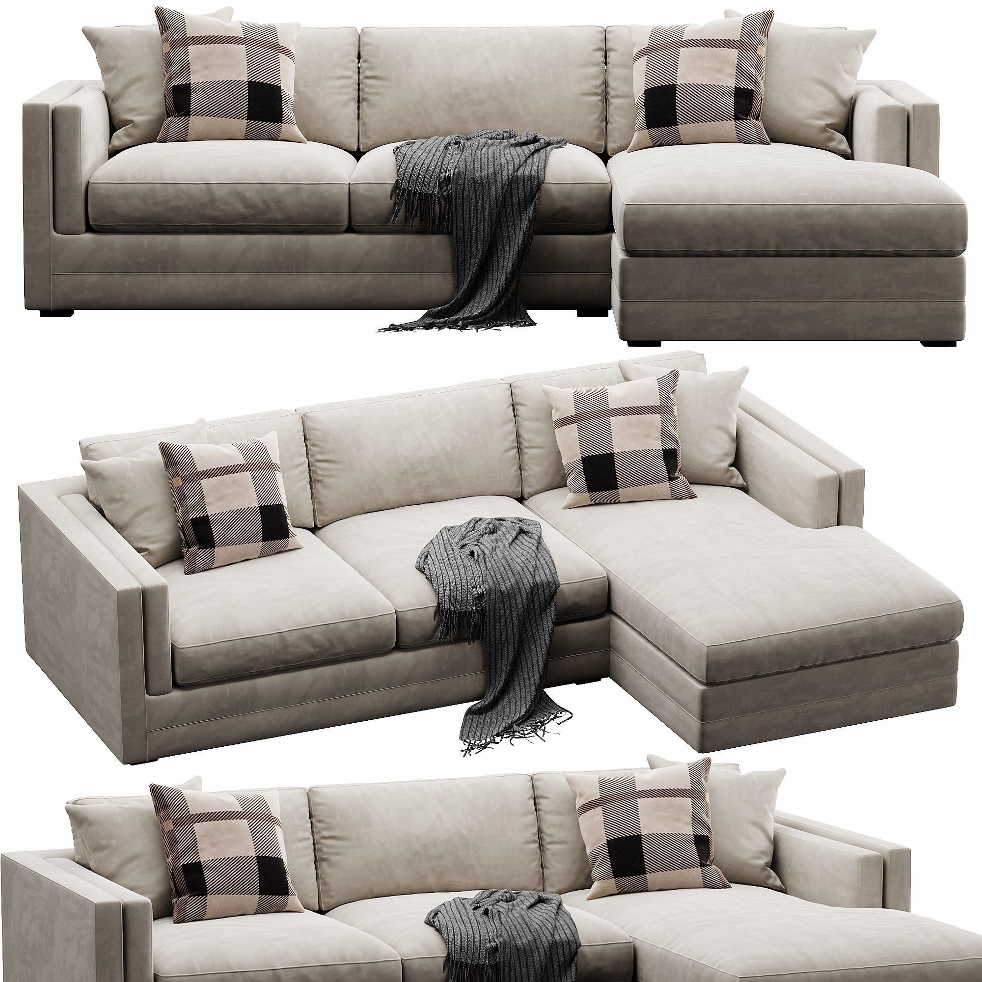 Crate and Barrel Lakeview 3D model_2