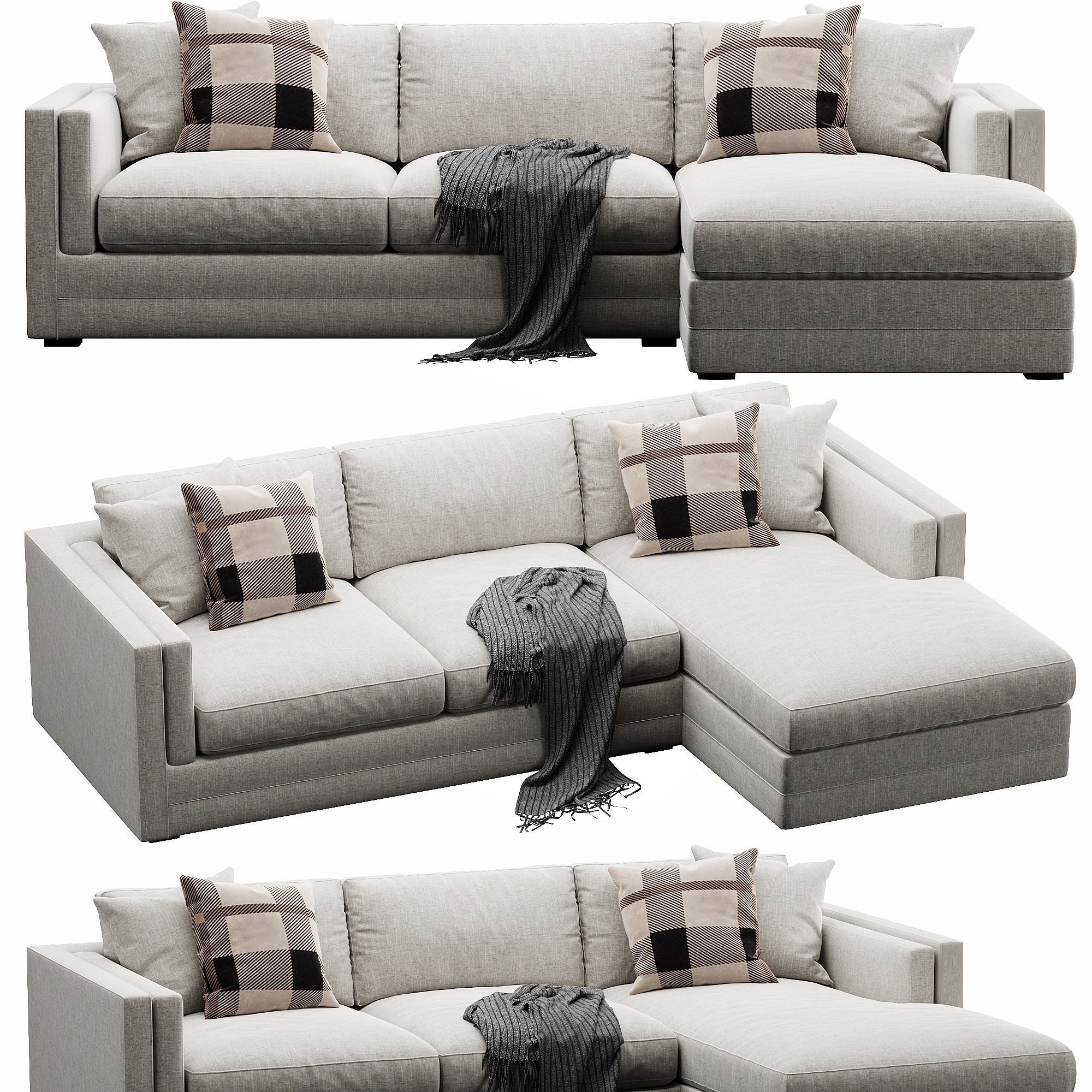 Crate and Barrel Lakeview 3D model_4