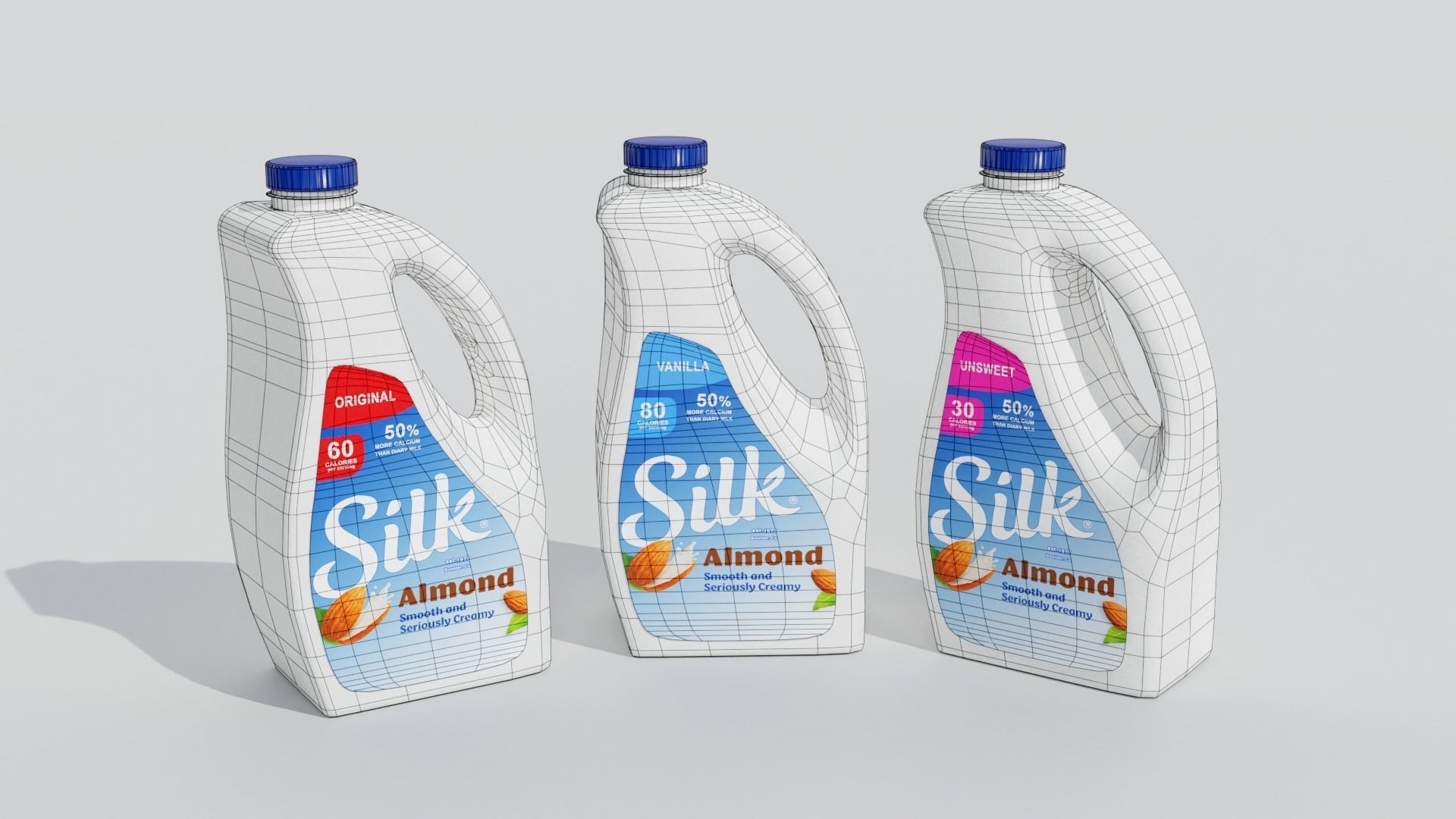 Supermarket Grocery Shelf 3D model_53