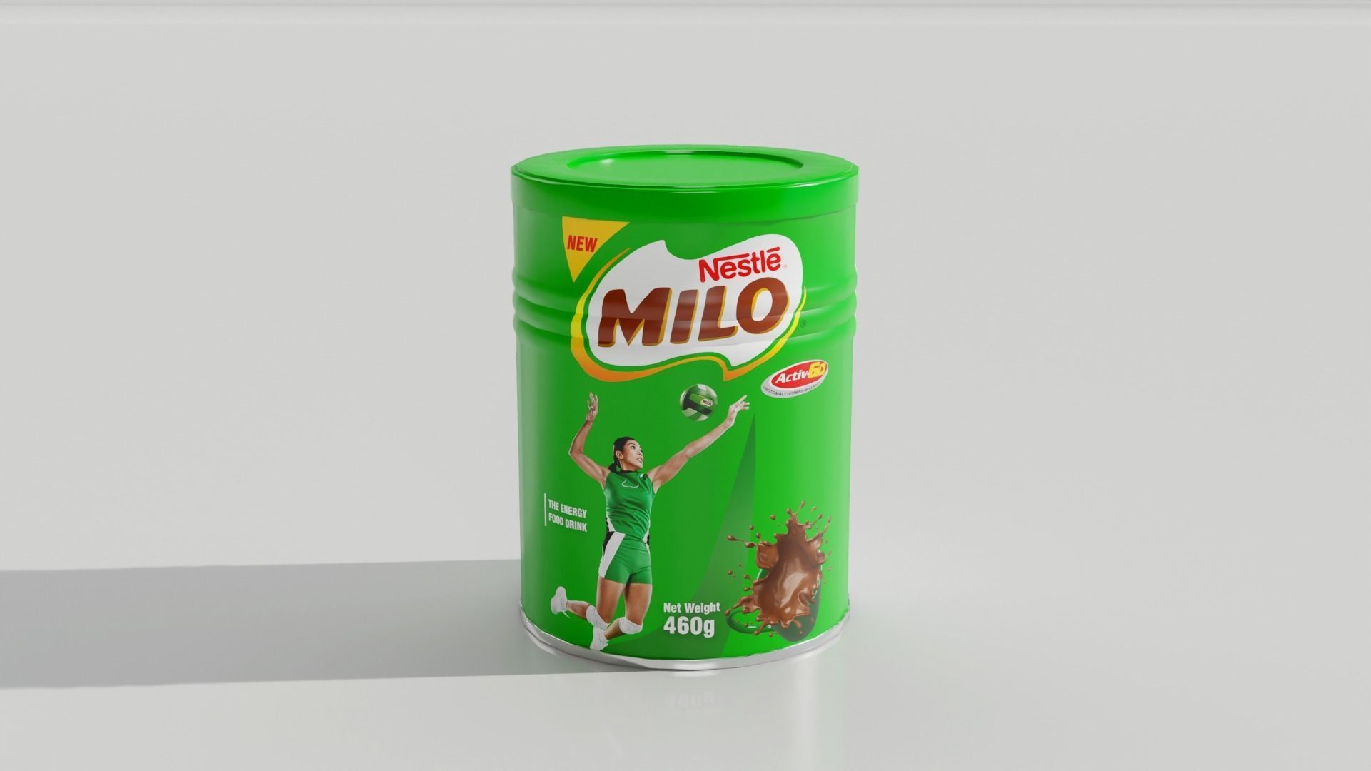 Supermarket Grocery Shelf 3D model_56