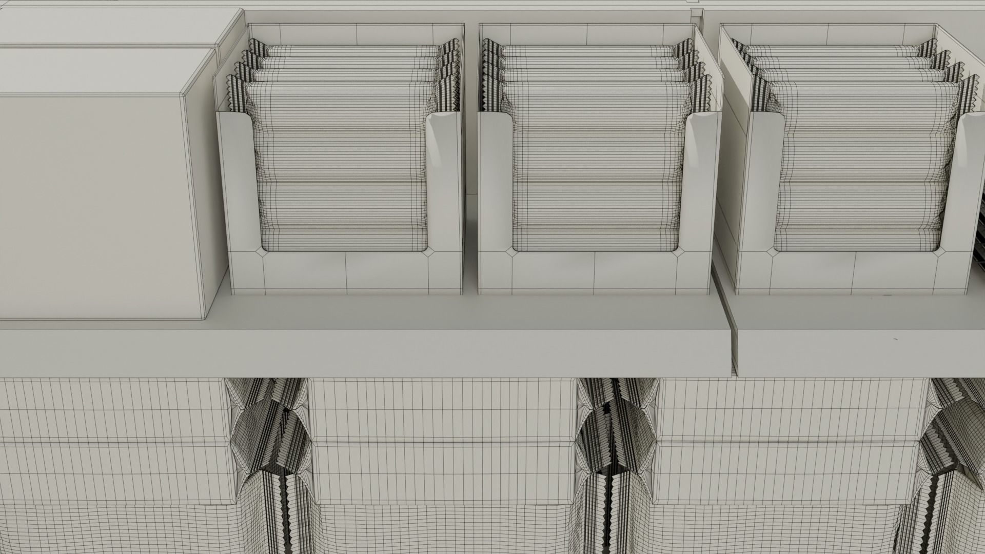 Supermarket Grocery Shelf 3D model_46