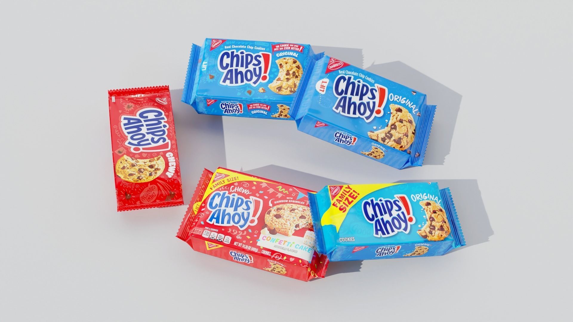 Supermarket Grocery Shelf 3D model_71