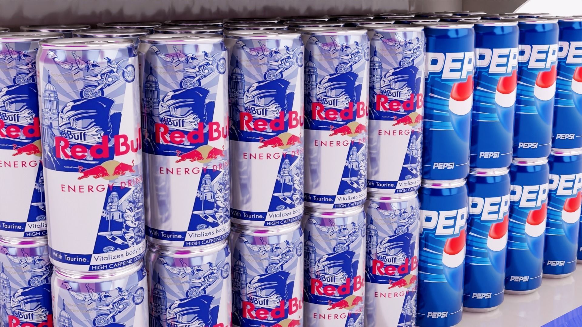 Supermarket Grocery Shelf 3D model_47