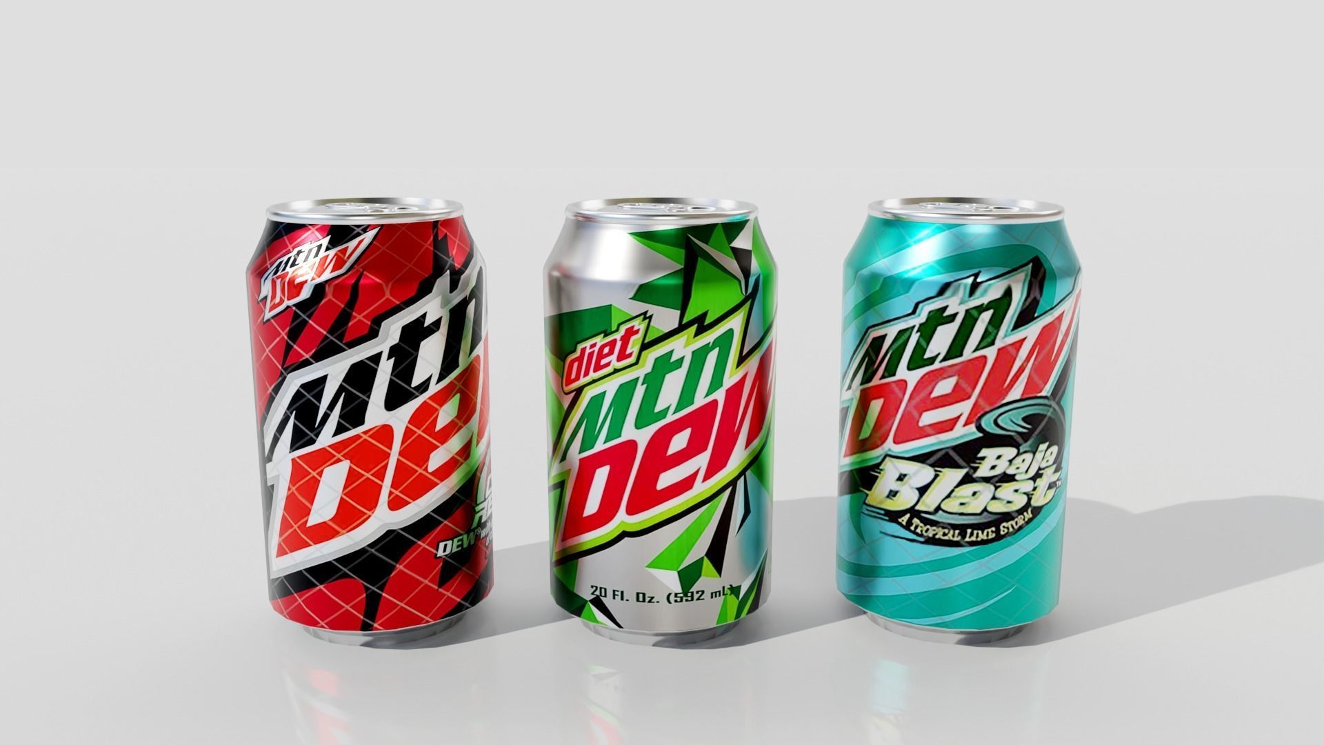 Supermarket Grocery Shelf 3D model_77