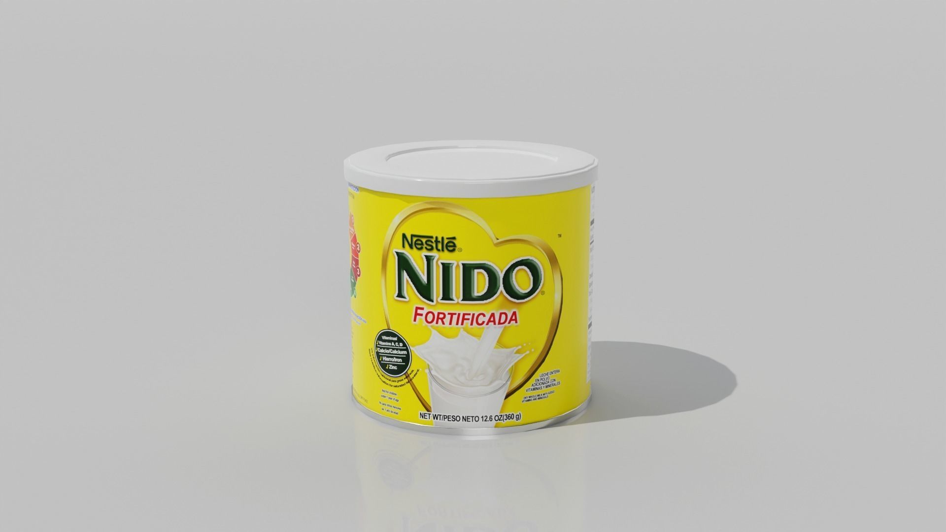 Supermarket Grocery Shelf 3D model_57