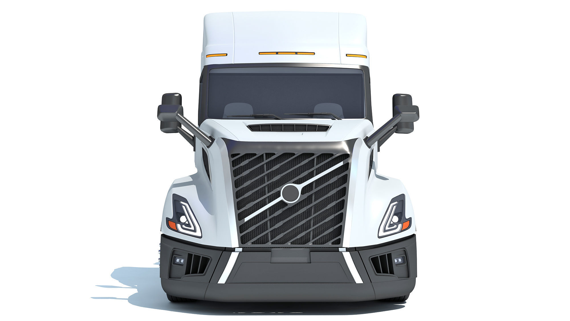 2024 Truck with Tank Semi Trailer 3D model_10