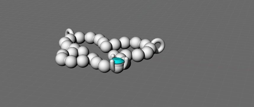 jewelry butterfly pandant diamond pandant 3d model 3D print model_10