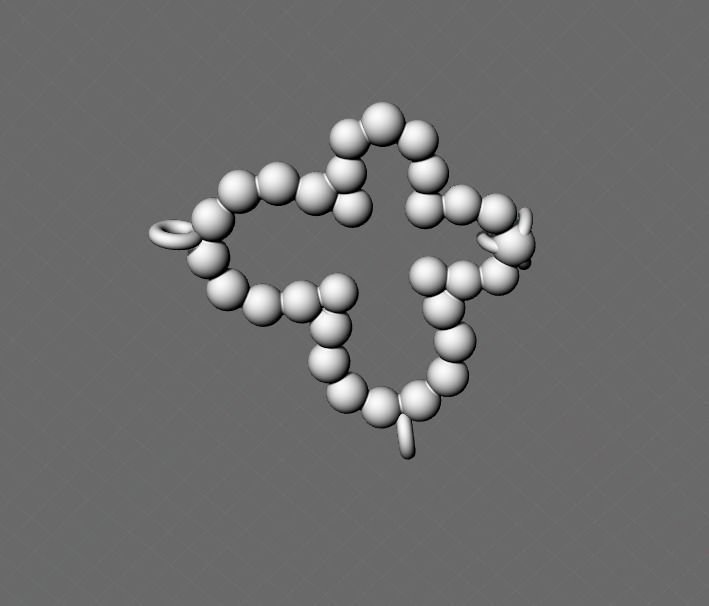 jewelry butterfly pandant diamond pandant 3d model 3D print model_18