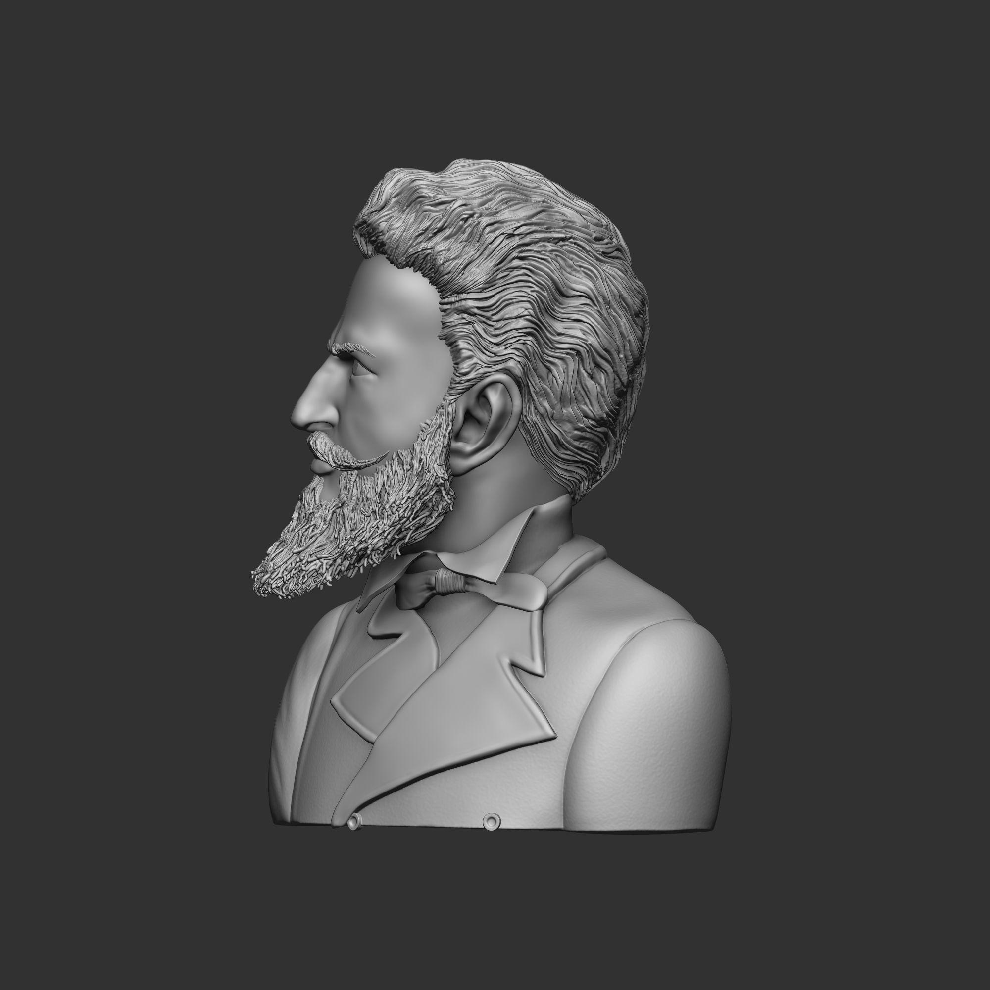 Hristo Botev 3D print model_3