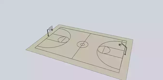 boundary fin wall design sketchup model