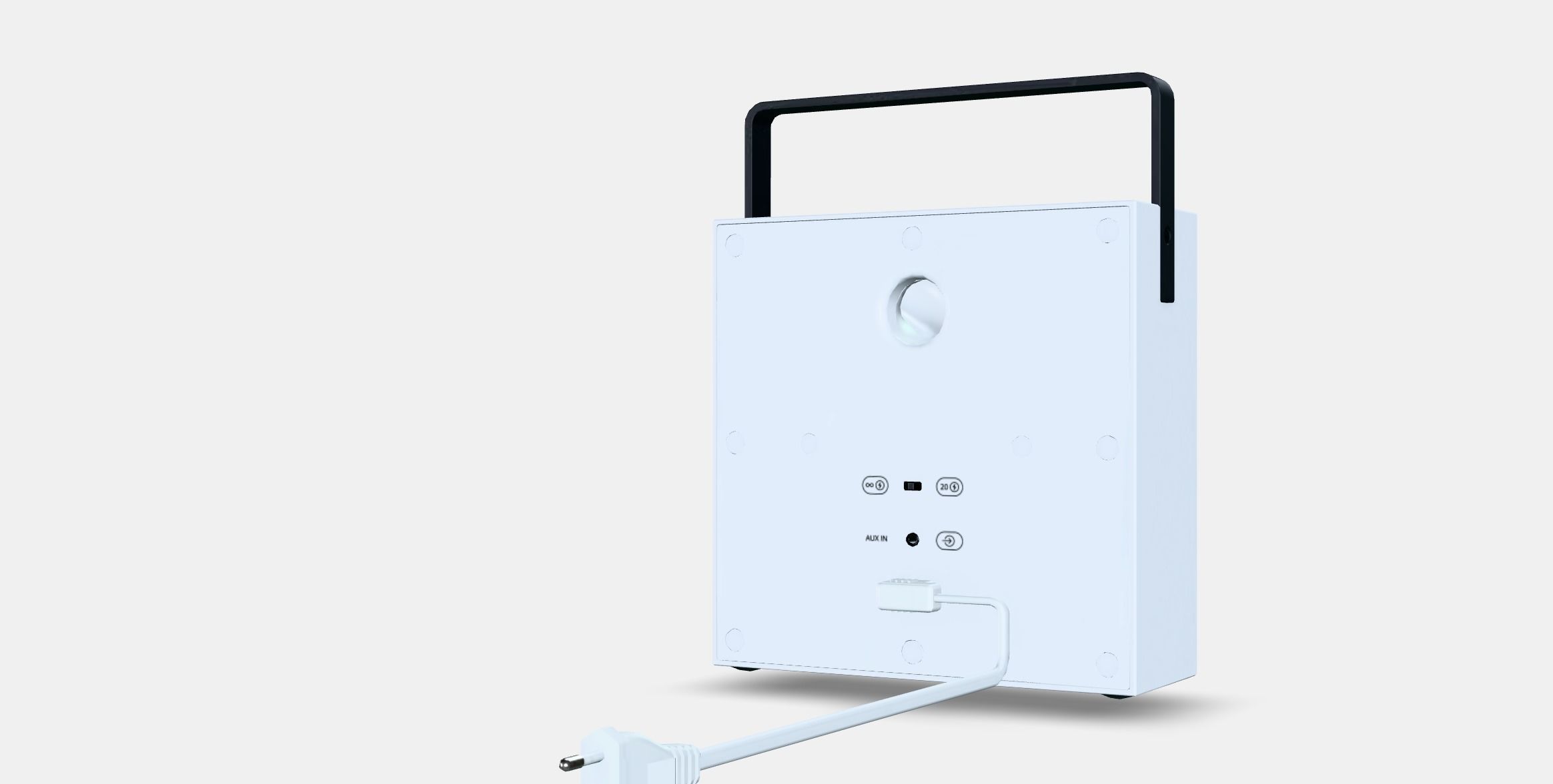 VAPPEBY Bluetooth speaker 1 Low-poly 3D model_6