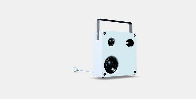 VAPPEBY Bluetooth speaker 1 Low-poly 3D model