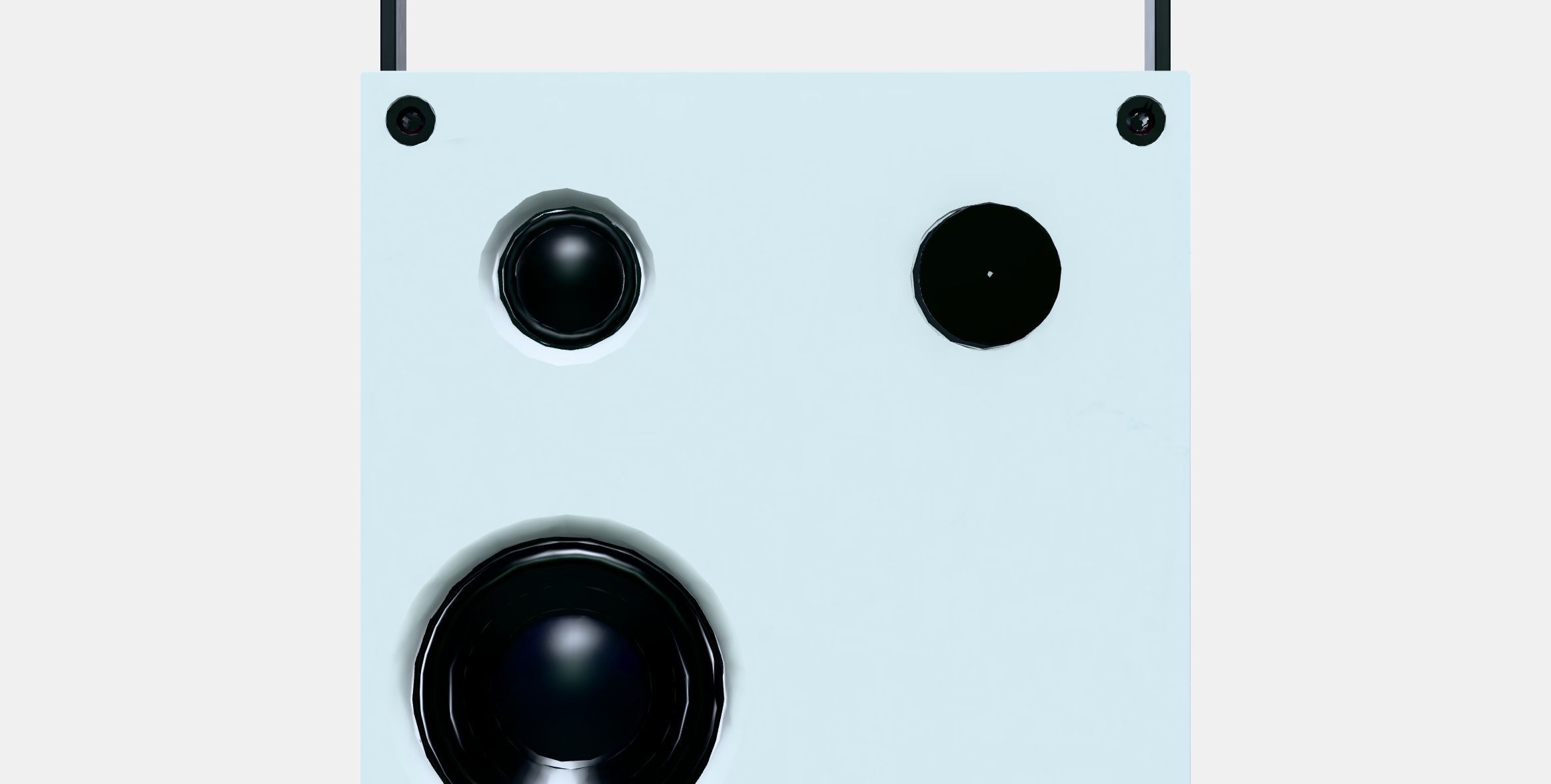 VAPPEBY Bluetooth speaker 1 Low-poly 3D model_11