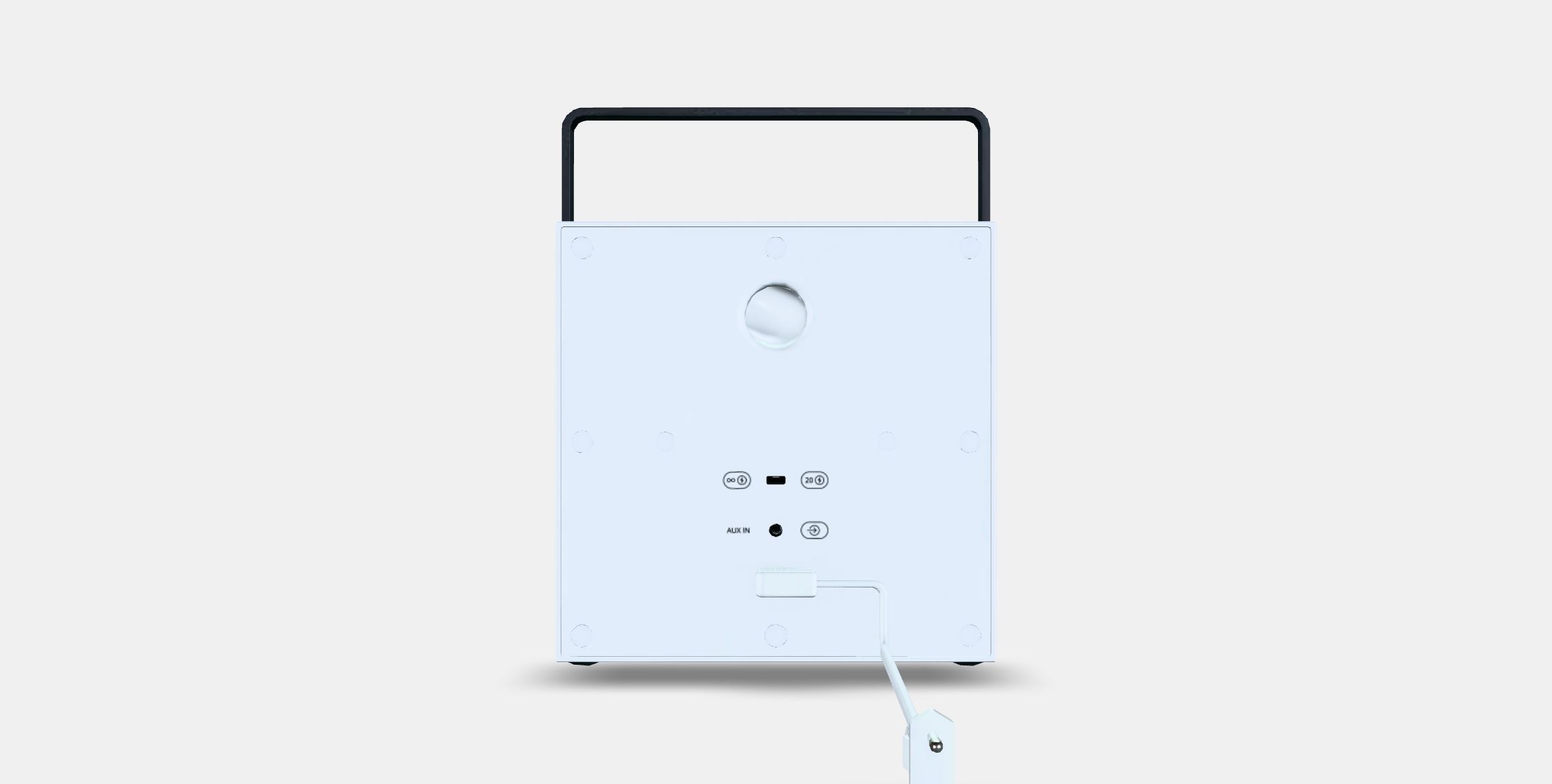 VAPPEBY Bluetooth speaker 1 Low-poly 3D model_15