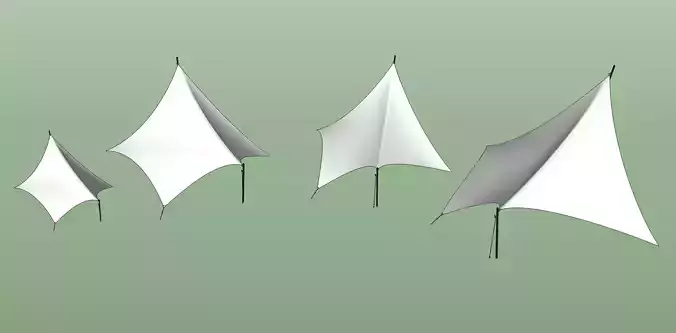 fiber tensile sketchup model