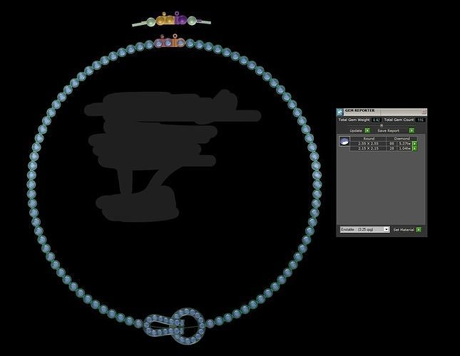 Popular MissGrand Necklace Free 3D print model