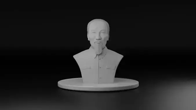 Ho Chi Minh 3D model