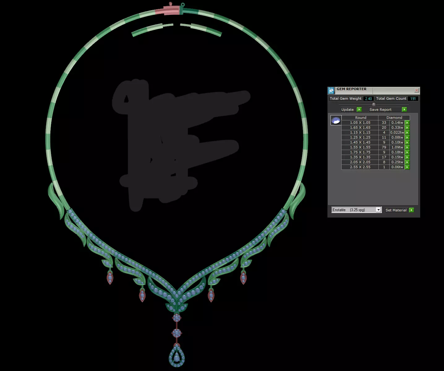 Popular MissGrand Necklace 3D print model_0