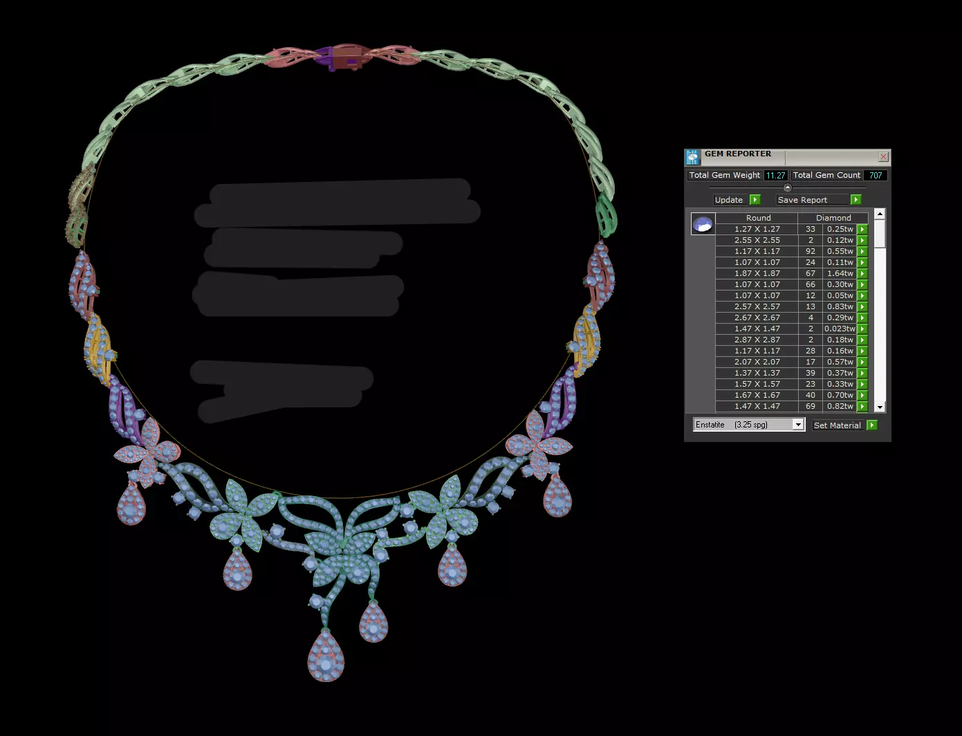 Popular MissGrand Necklace 3D print model_0