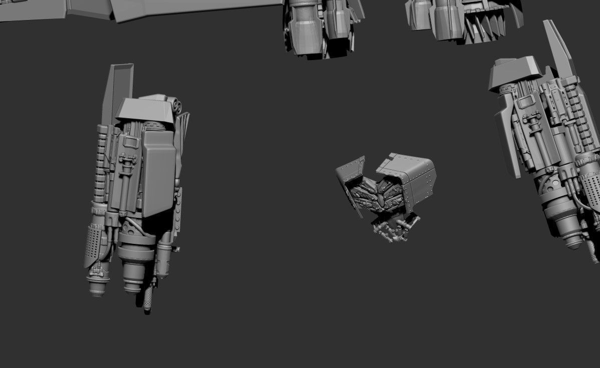 Transformers DOTM Jetwing 3D print model_4