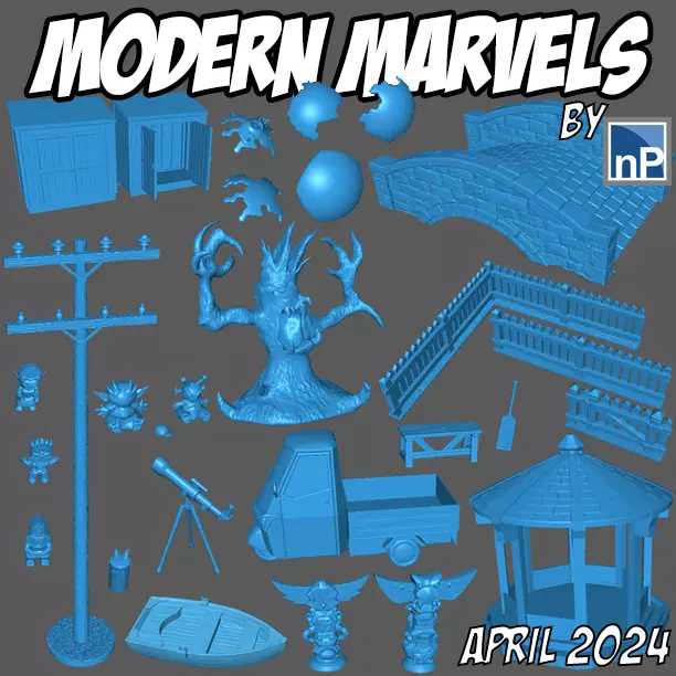 Modern Marvels - April 2024 Full Release 3D print model