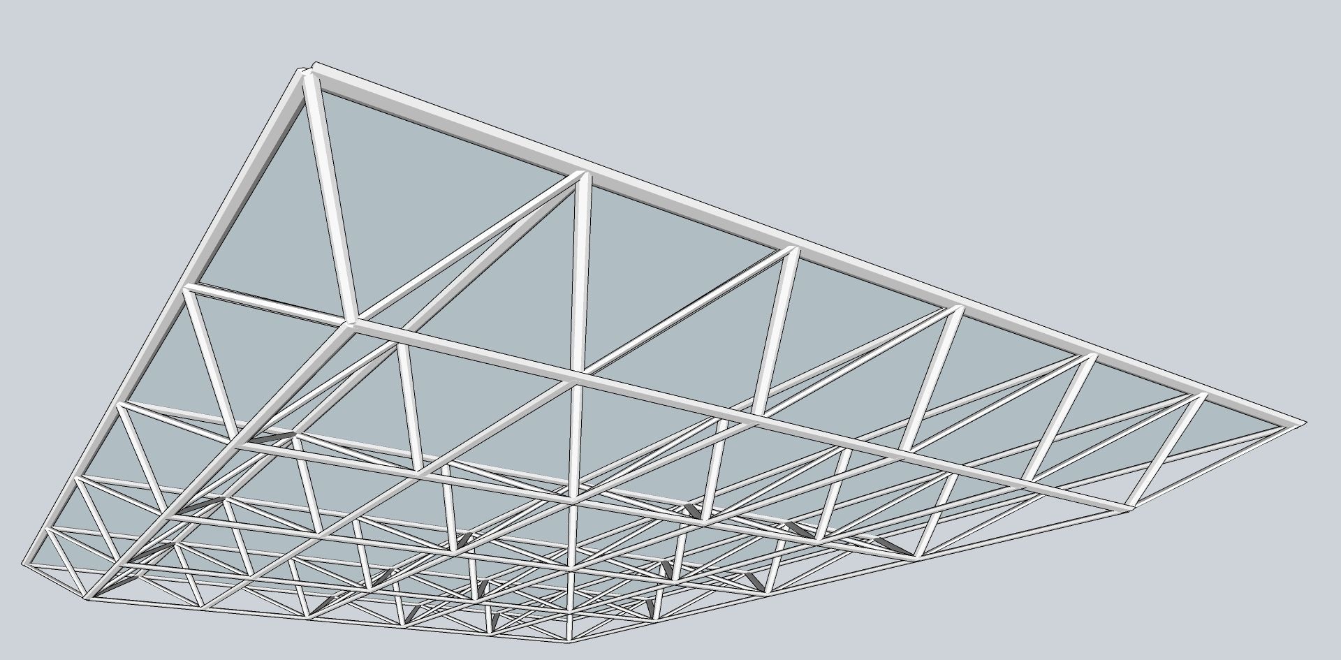 roof tensile structure 3d model 3D model_1