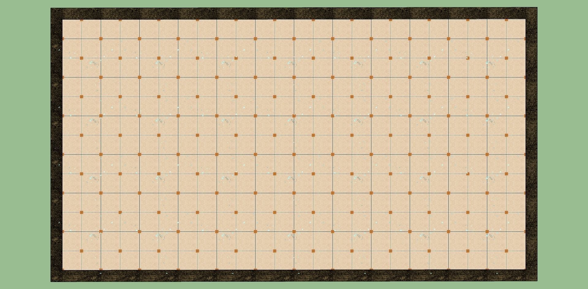 water jet on flooring 3d sketchup model 3D model_3