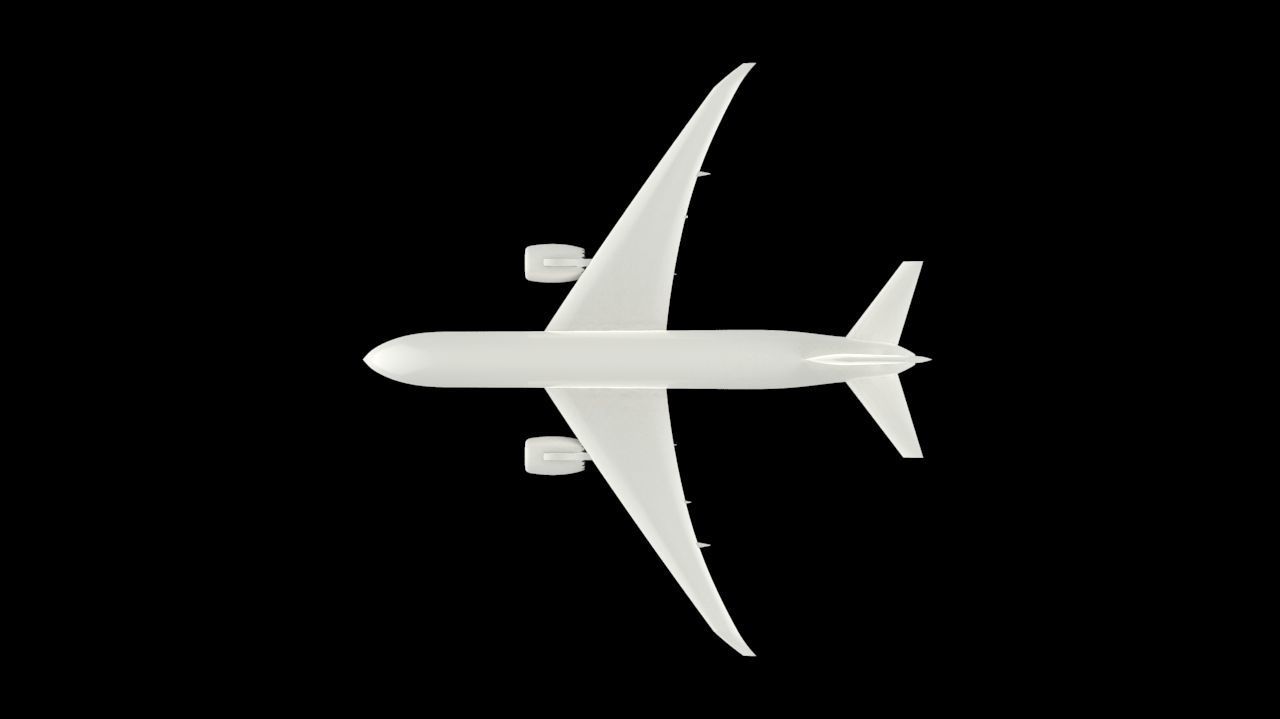 Boeing 787 3D print model_3