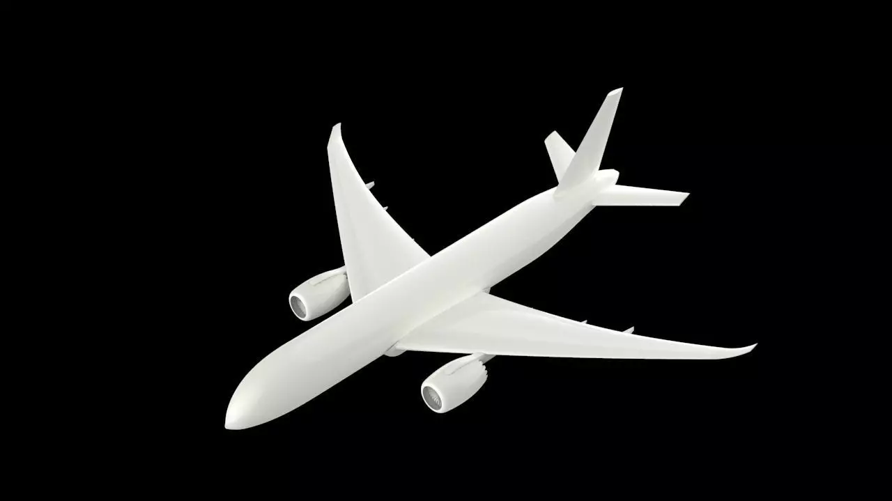 Boeing 787 3D print model_0