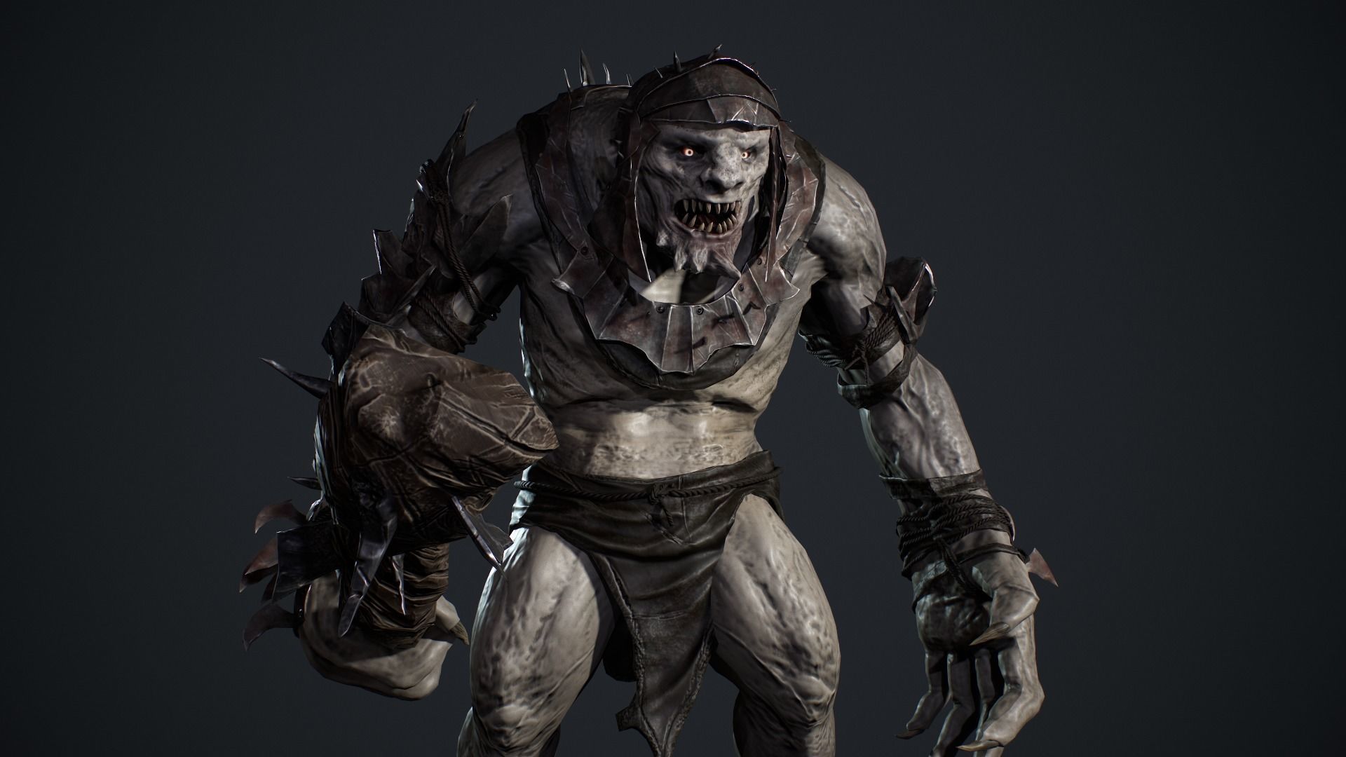 Troll Low-poly 3D model_15
