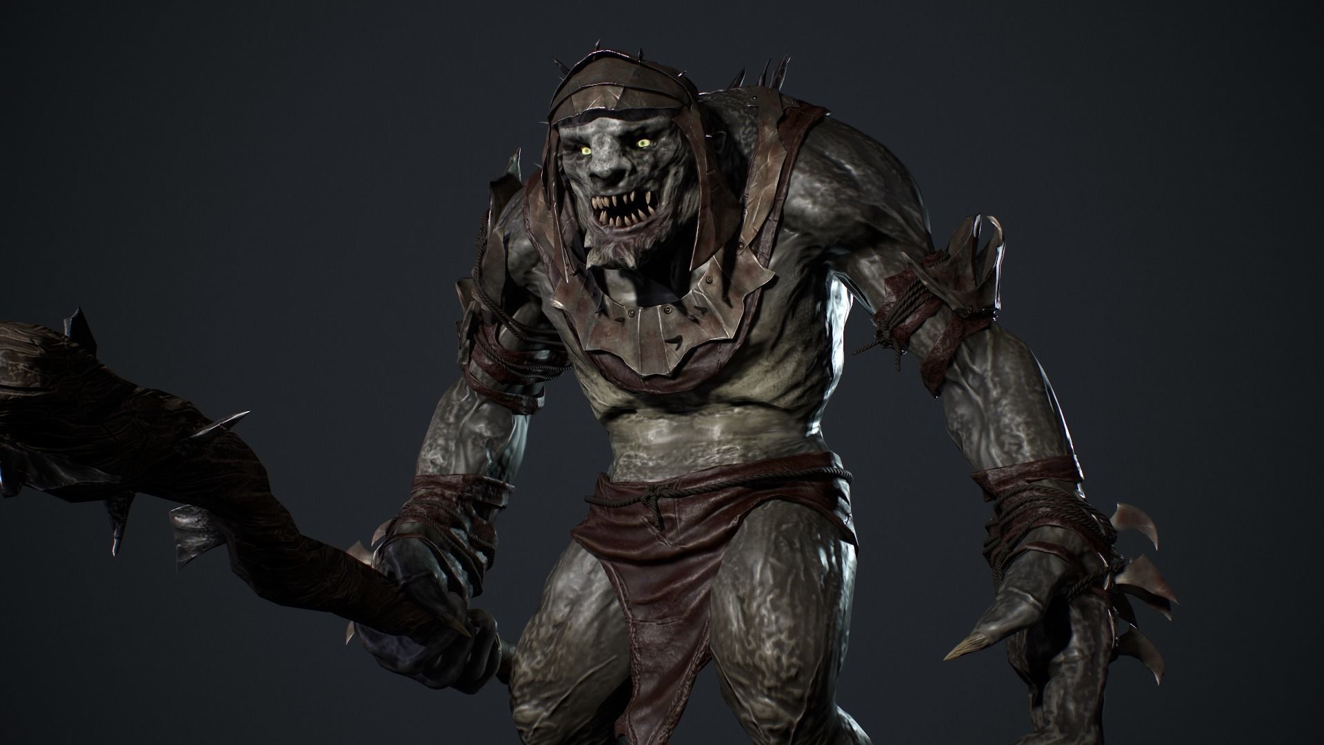Troll Low-poly 3D model_18