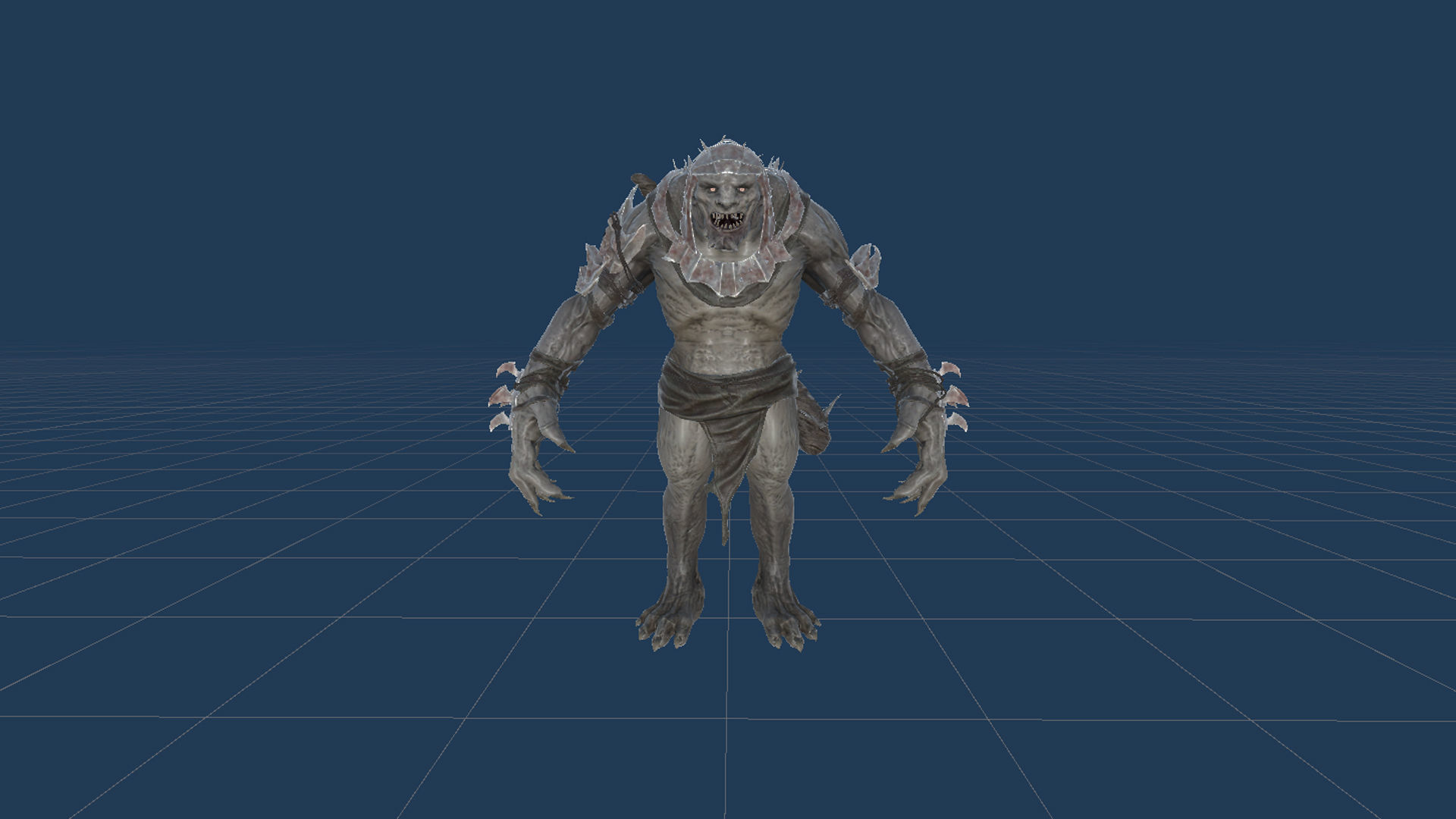 Troll Low-poly 3D model_32