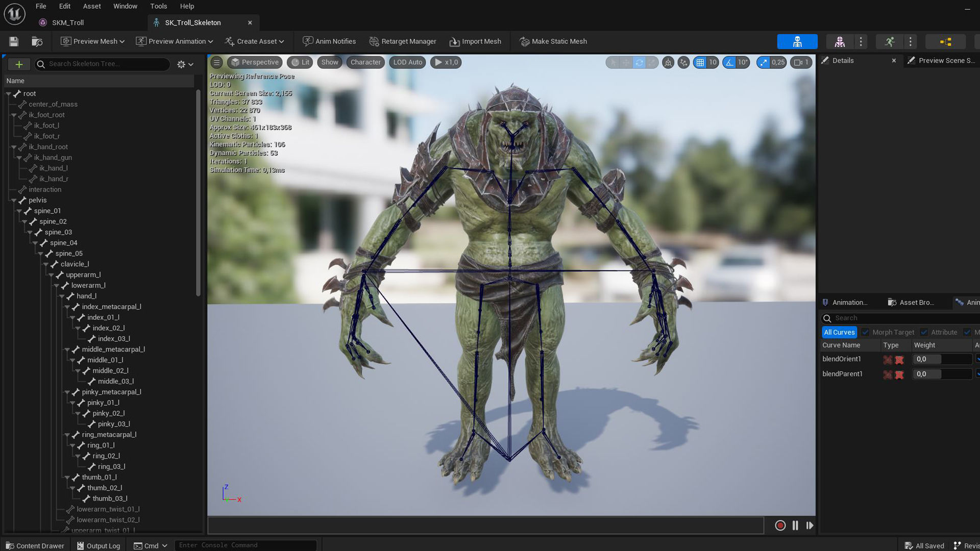 Troll Low-poly 3D model_29