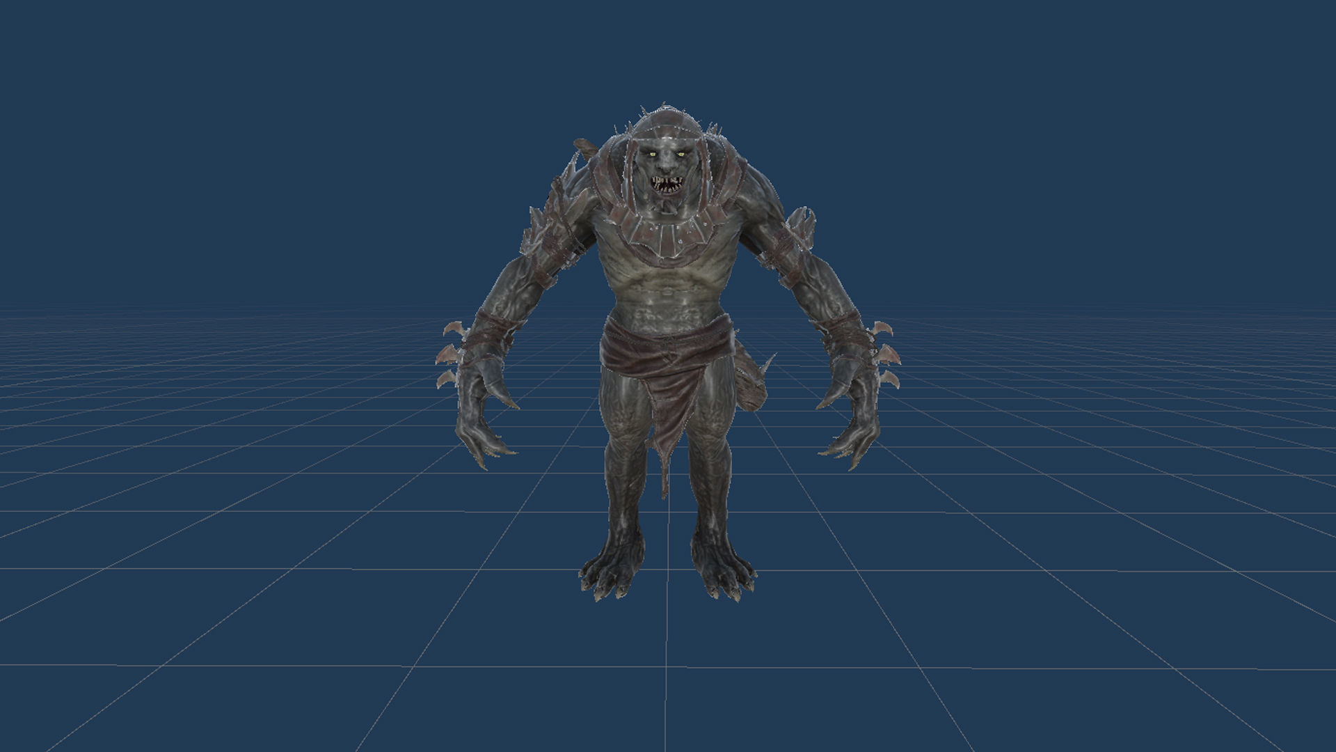 Troll Low-poly 3D model_31