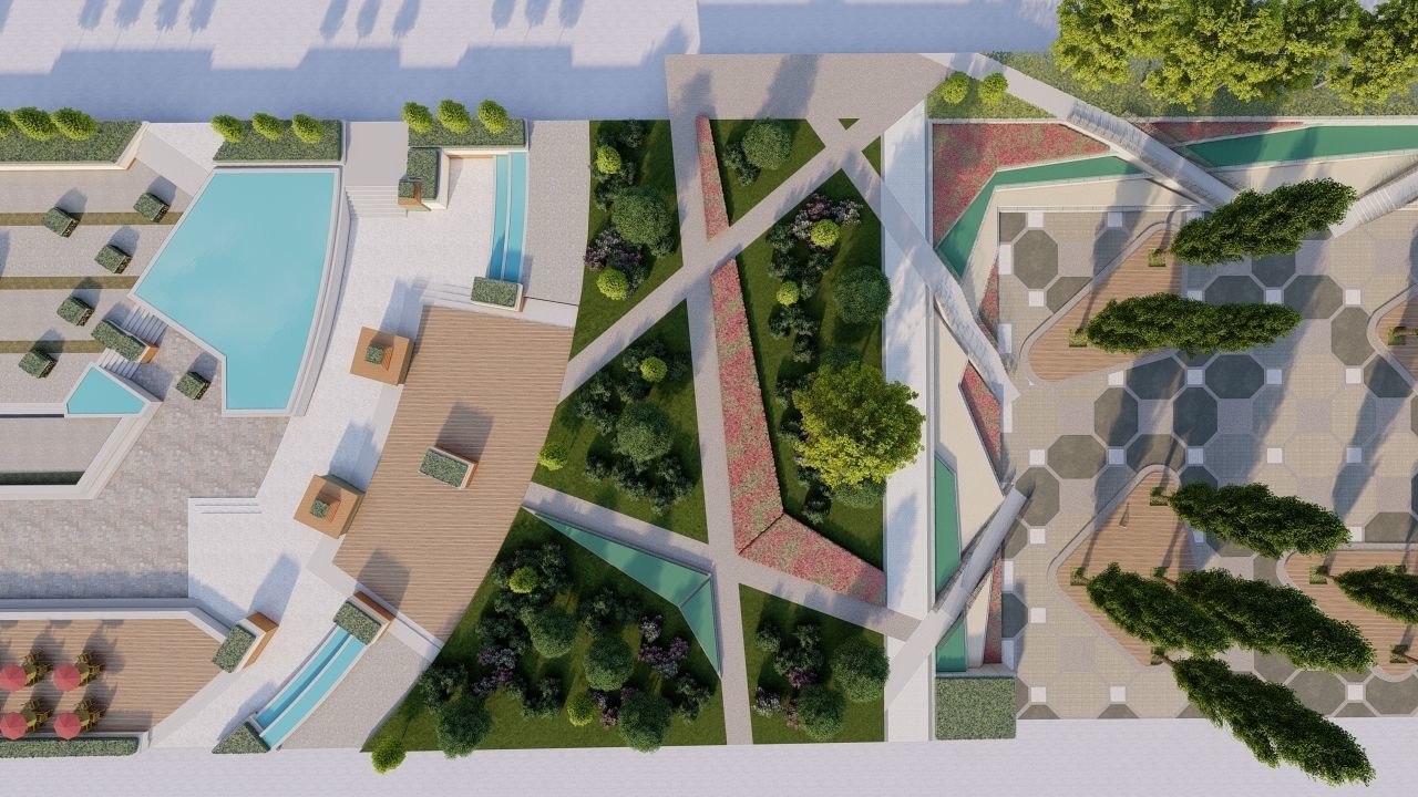 City park-Park-landscape 3D model_14