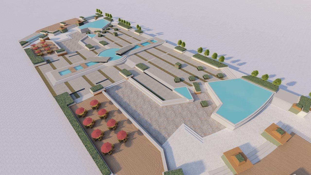 City park-Park-landscape 3D model_27