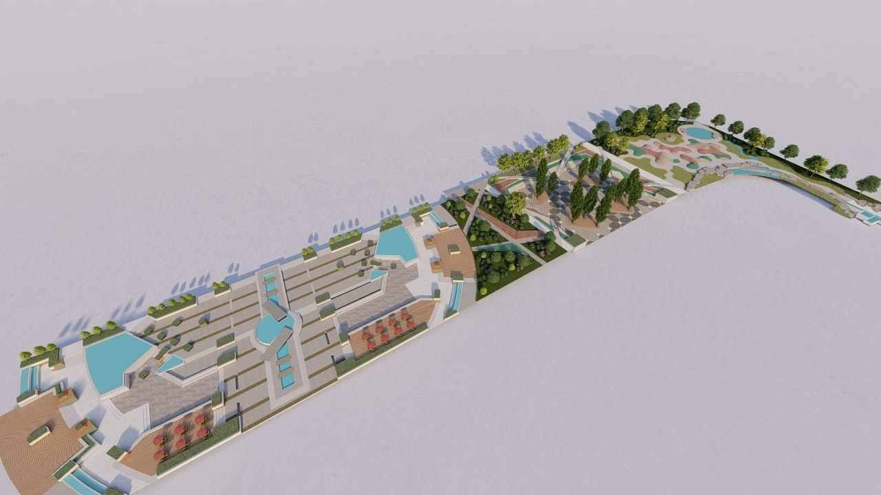 City park-Park-landscape 3D model_24