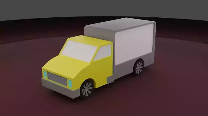 Simple Low poly Truck