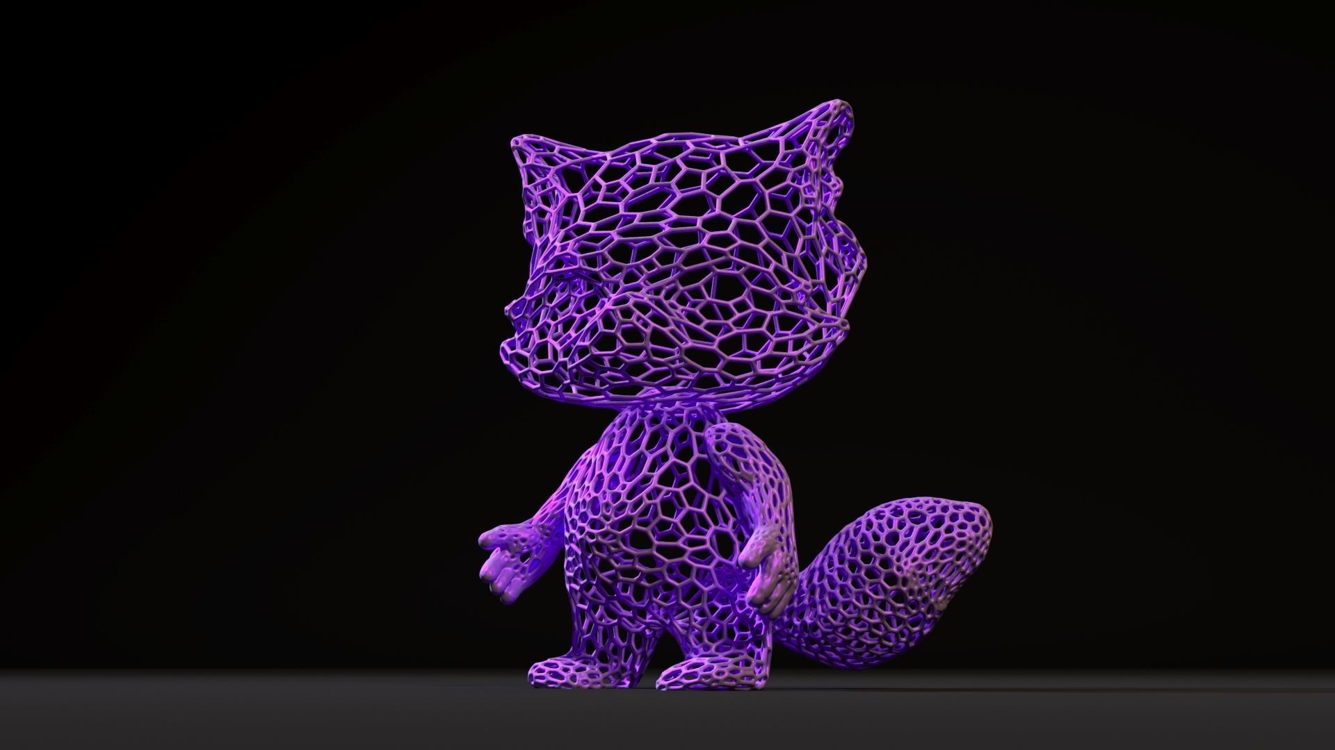 Baby Rocket Raccoon 3D print model_9