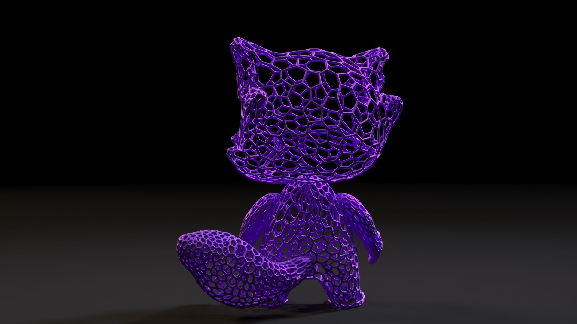 Baby Rocket Raccoon 3D print model_3