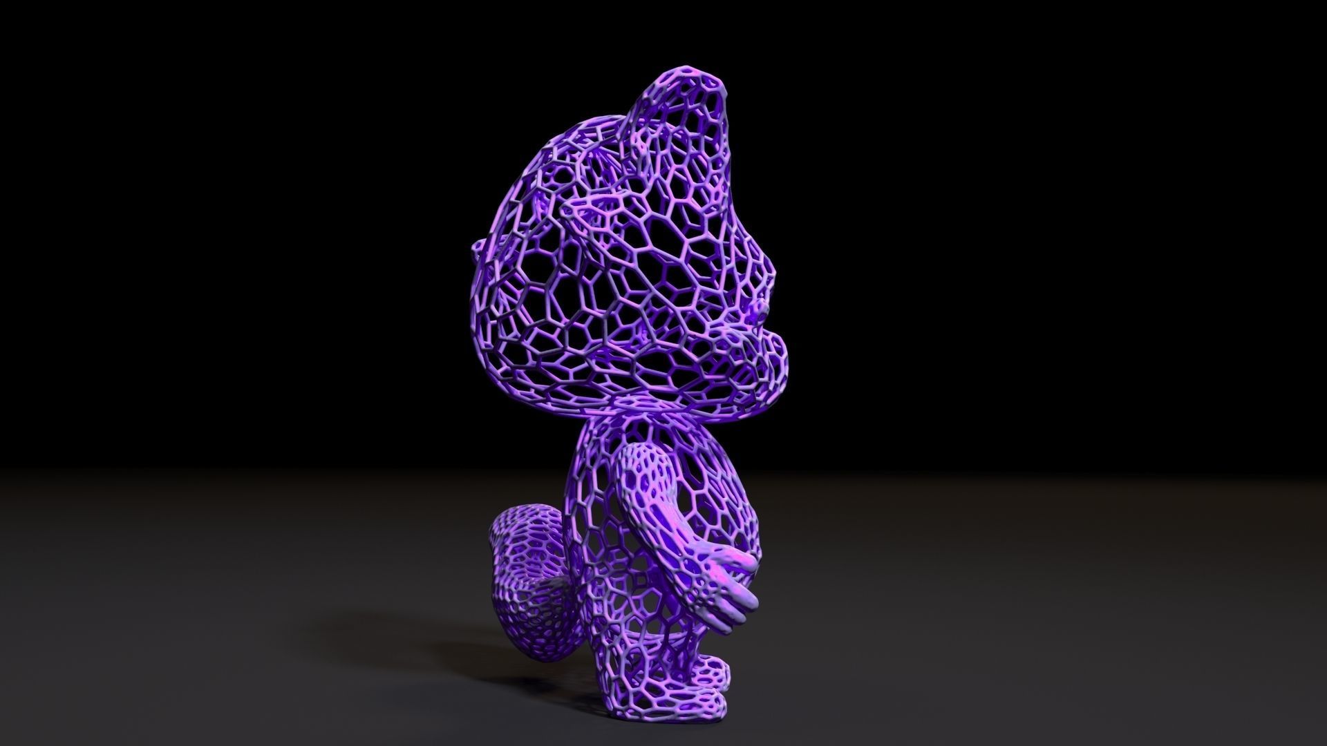 Baby Rocket Raccoon 3D print model_5