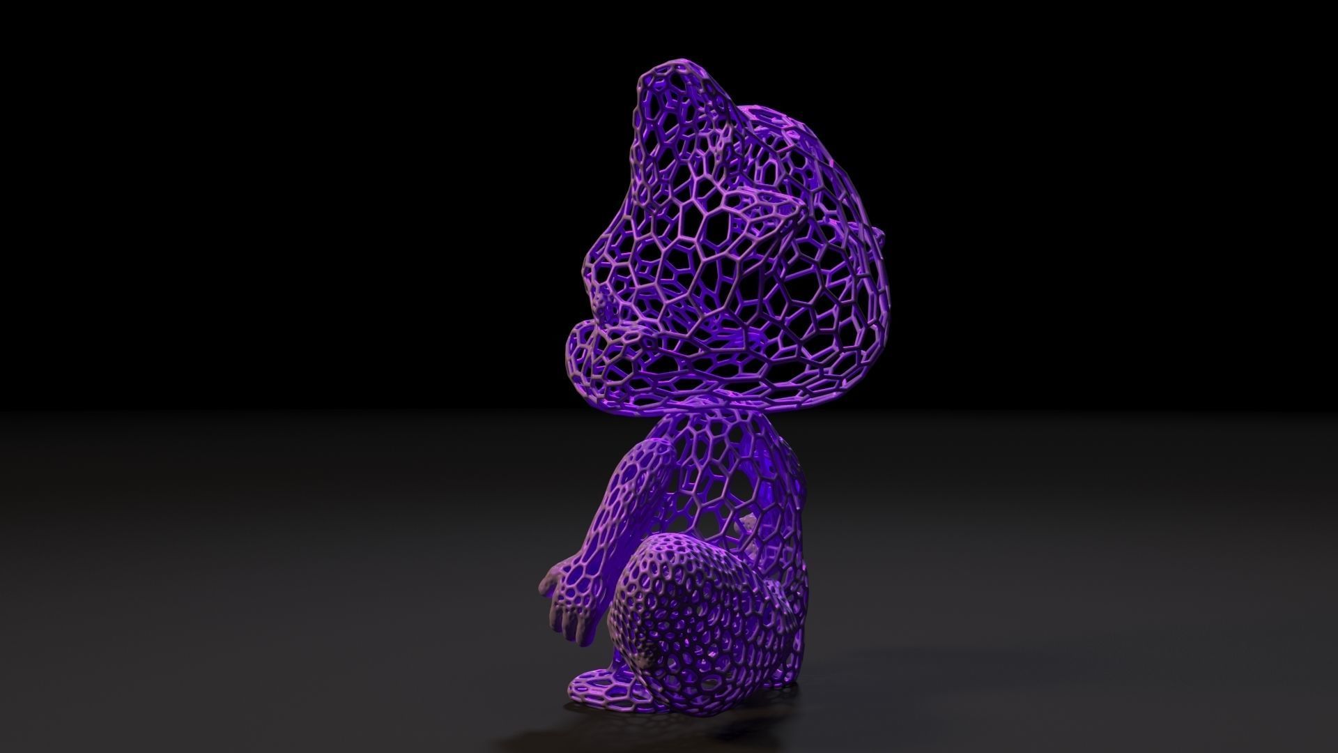 Baby Rocket Raccoon 3D print model_2