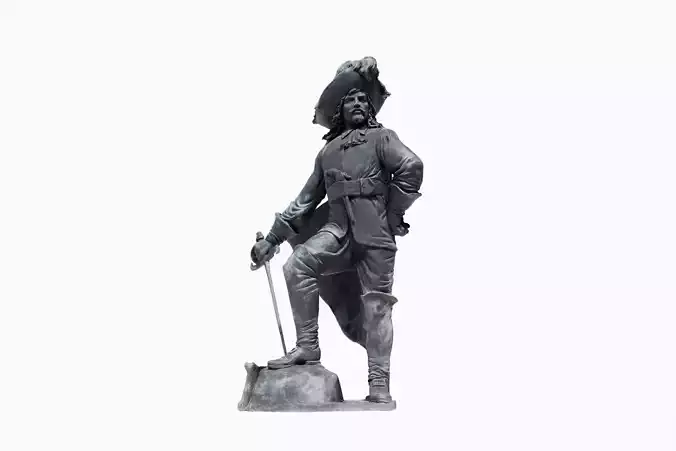 CORSARO NERO DI VENTIMIGLIA ALTA IMPERIA LIGURIA 3D model