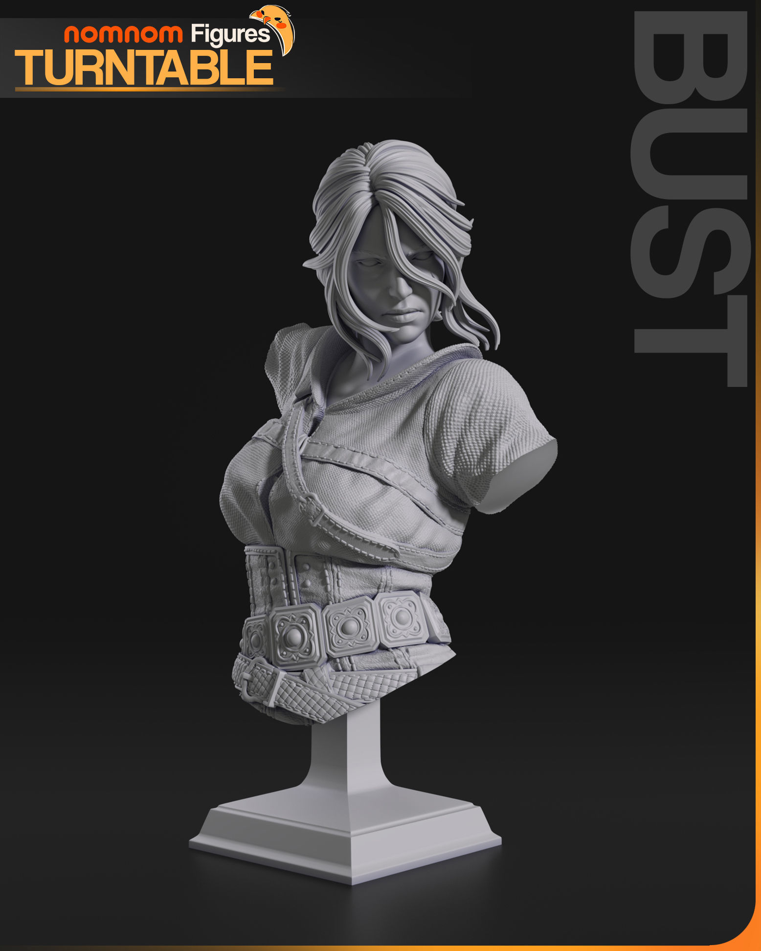 Ciri - The Witcher 3D print model_2