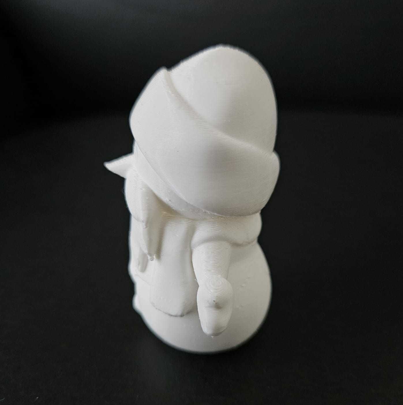 Santa Claus Snowman 3D print model_7