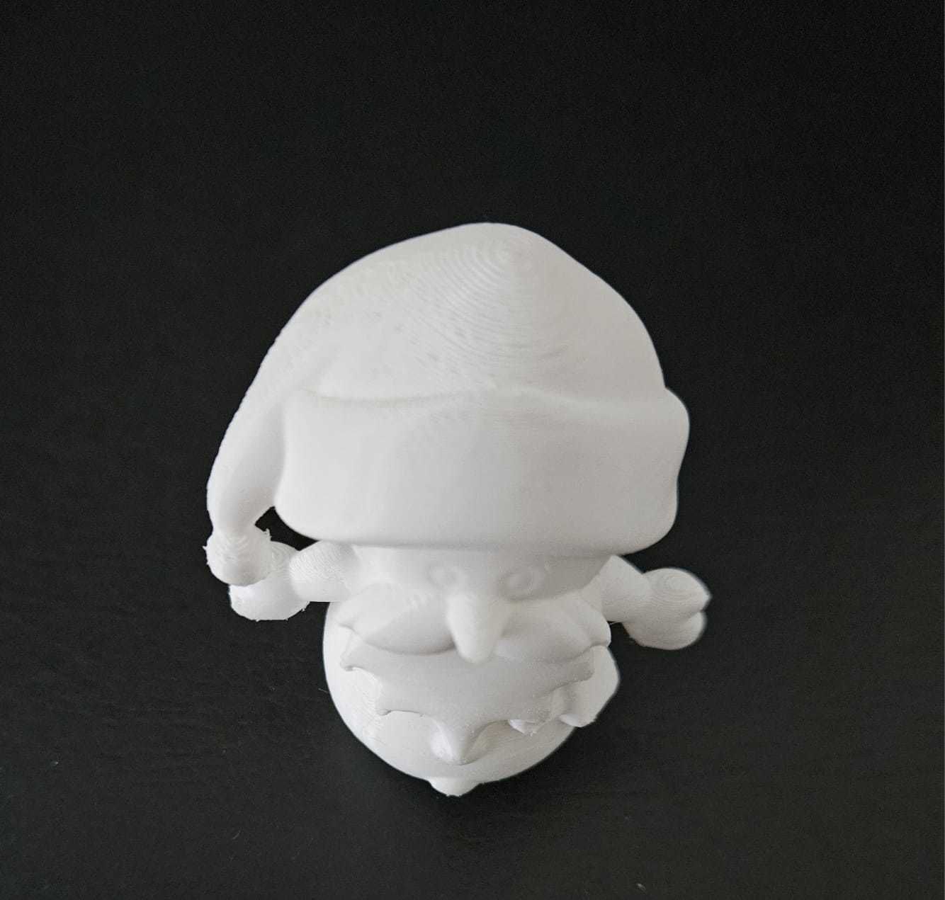 Santa Claus Snowman 3D print model_13