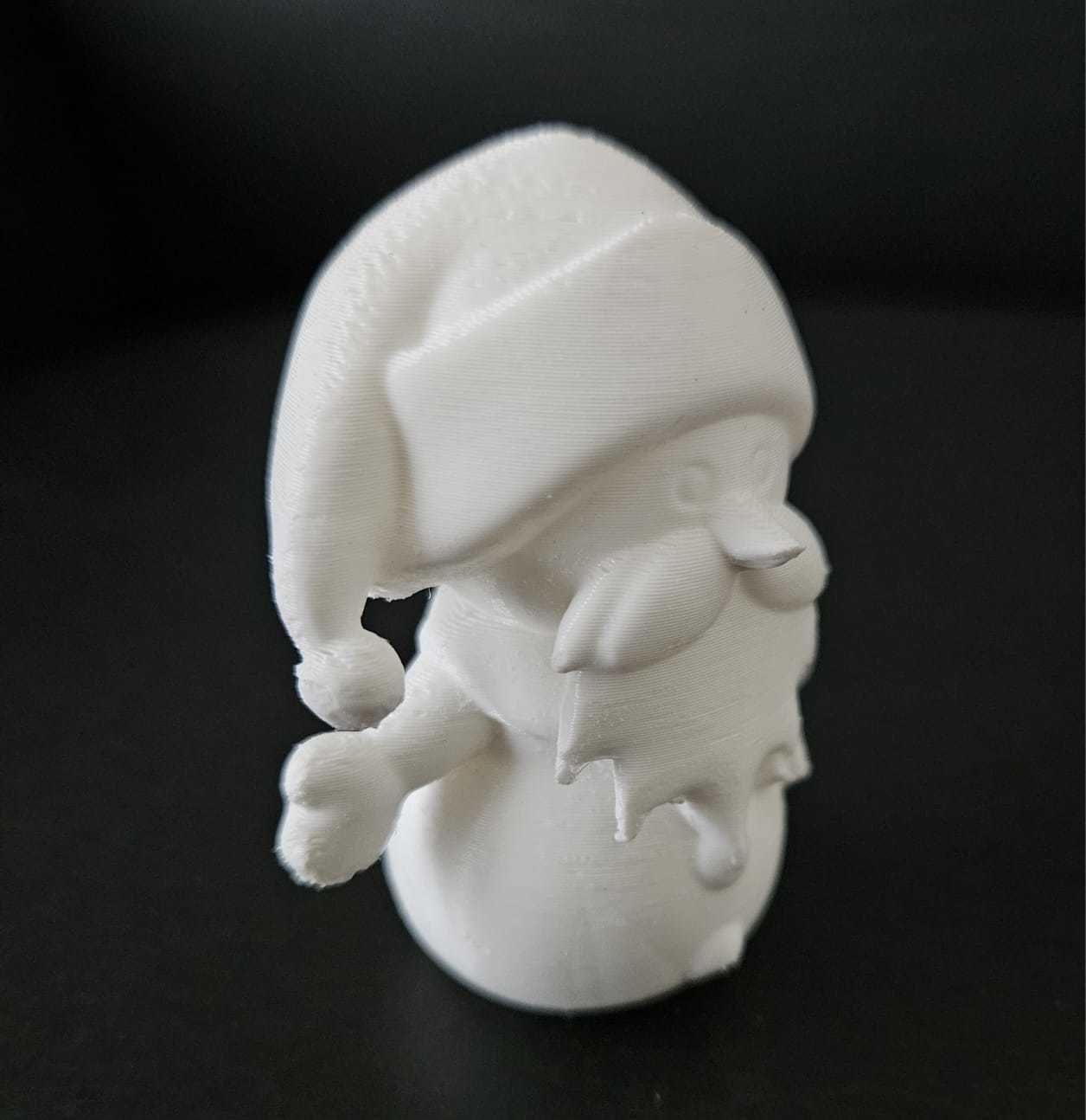 Santa Claus Snowman 3D print model_10