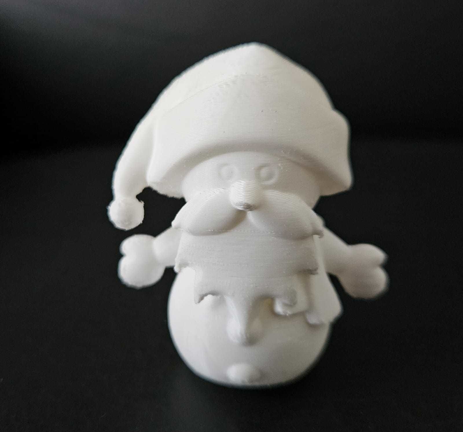Santa Claus Snowman 3D print model_12
