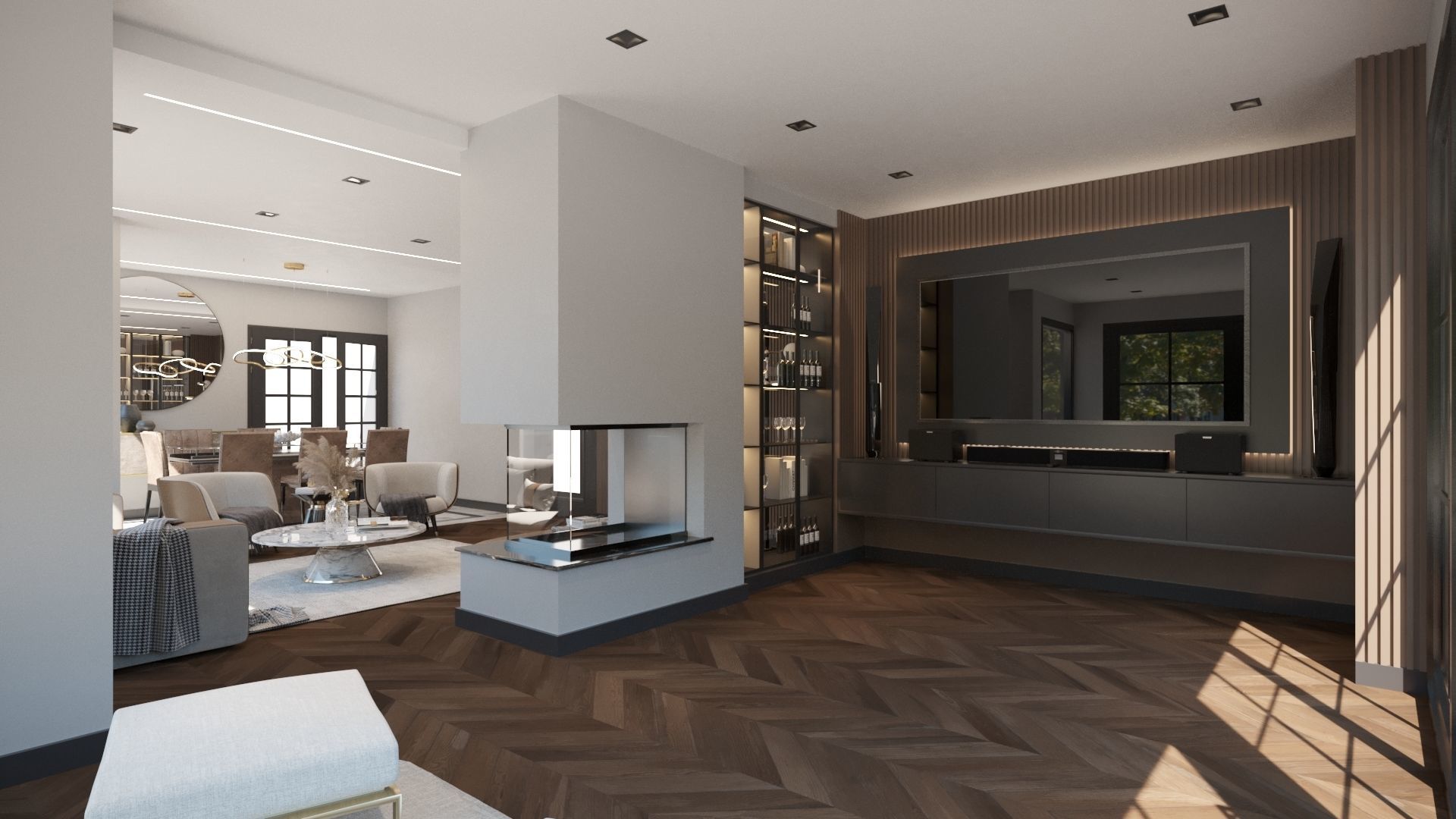 Living Room Design 030 3D model_4