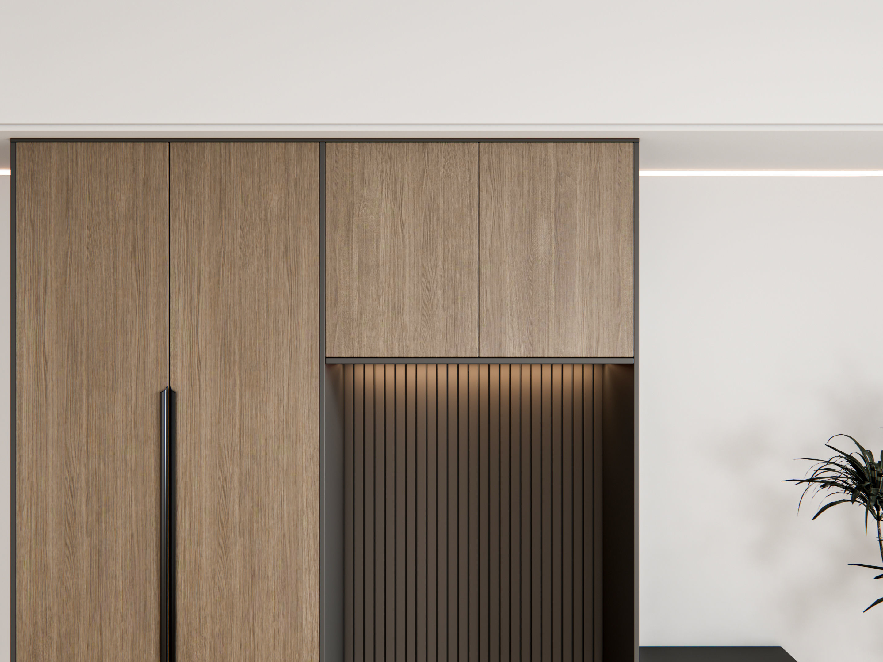 Entryway hallway entrance hall corridor furniture 14 3D model_16